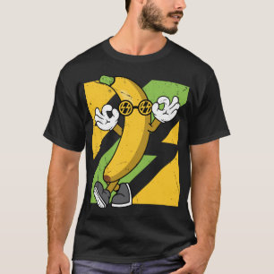 Coole Banane mit Sonnenbrille Sommerfrüchte T-Shirt