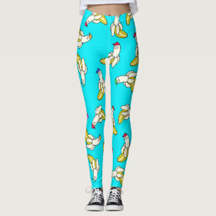 Coole Bananen-Leggings Leggings