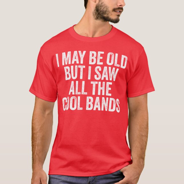 Coole Bands vintage T-Shirt (Vorderseite)