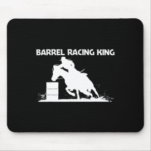 Coole Barrel Racing Art for Men Vater Horseback Ri Mousepad