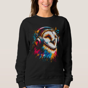 Coole Barschbackkunst Musikliebhaber Weihnachten Sweatshirt