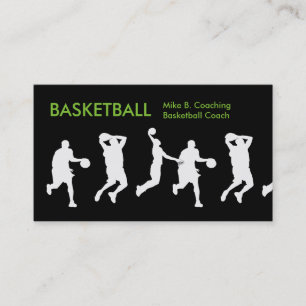 Coole Basketball-Geschäftskarten Visitenkarte