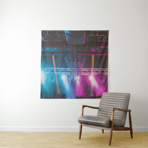 Coole Basketball-Kunstwerke Wandteppich