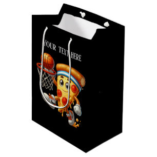 Coole Basketball-Sport-Pizza-Party  Mittlere Geschenktüte