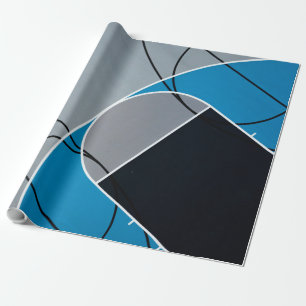 Coole Basketballarmatur Geschenkpapier