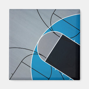 Coole Basketballarmatur Magnet