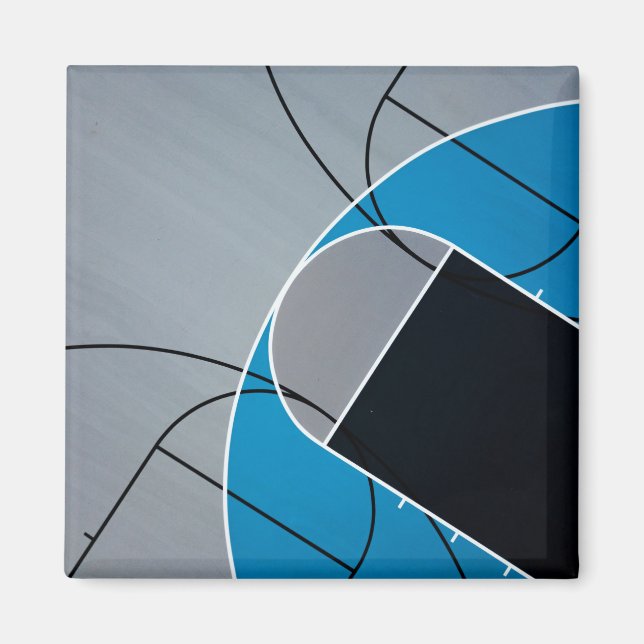 Coole Basketballarmatur Magnet (Vorne)