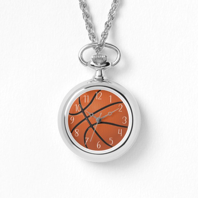 coole Basketballfans Armbanduhr (Vorderseite)