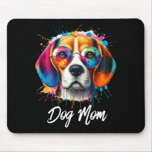 Coole Beagle-Besitzer-Hunde-Mama für Hunde-Liebhab Mousepad