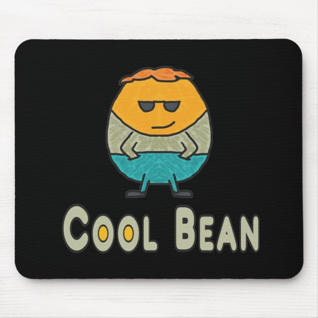 Coole Bean Mousepad (Vorne)