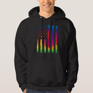 Coole beängstigende US-amerikanische Flagge für mi Hoodie