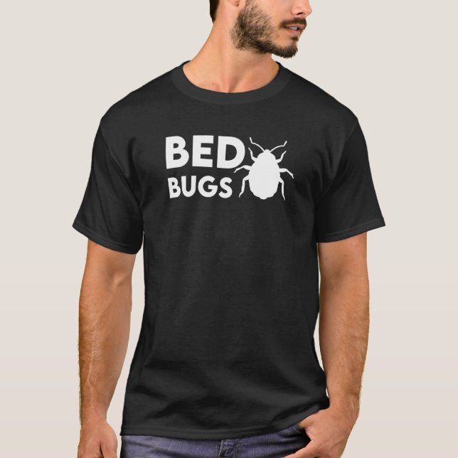 Coole Bed Bugs Parasite Hunter T-Shirt (Vorderseite)