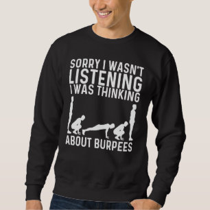 Coole Belastung für Männer Fitness Workout Games E Sweatshirt