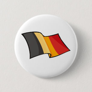 Coole Belgien-Flagge Button