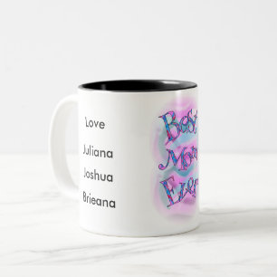 Coole beste Mama überhaupt des Watercolor- Zweifarbige Tasse