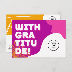 Coole Bestellung Vielen Dank, dass Sie sich für un Dankeskarte