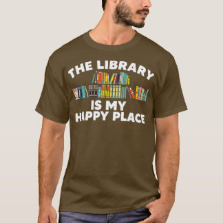 Coole Bibliothekskunst für Männer Buchwürmer Bibli T-Shirt