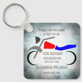 Coole Bike Maskuline 16. Geburtstag Schlüsselanhänger