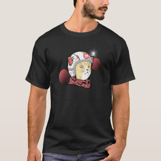Coole Biker-Katze Hardcore-Katze Biker Motorrad Mo T-Shirt