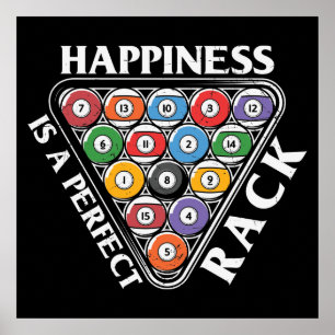 coole Billardfans Poster