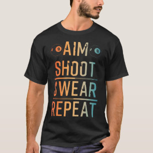 Coole Billardkunst für Damen Billardspieler Billia T-Shirt