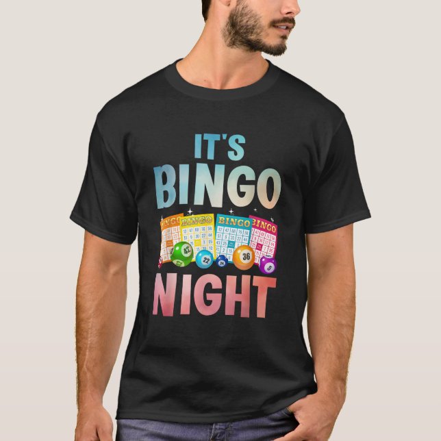 Coole Bingo Night Art für Männer Frauen Bingo Love T-Shirt (Vorderseite)