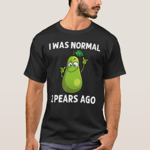 Coole Birne für Männer Birnen Obst Vegane Nahrung T-Shirt