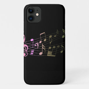 Coole Black Magic Rainbow-Musiknoten Case-Mate iPhone Hülle
