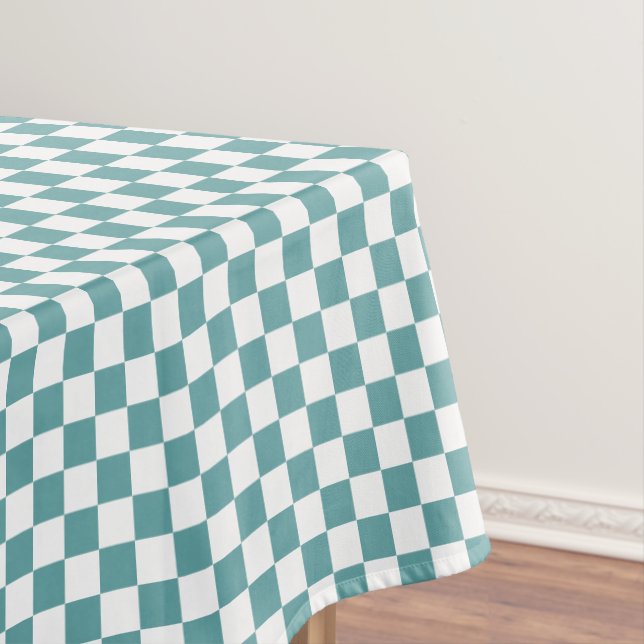Coole Blau-Farbkarton-Wohngestaltung Tischdecke (Beispiel)