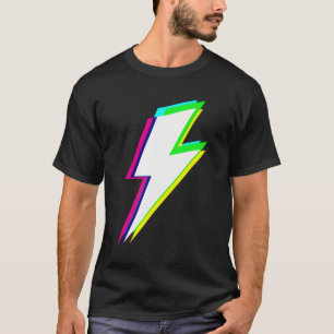 Coole Blitze mit einem Blitz, in einem 3-Liter-Ele T-Shirt