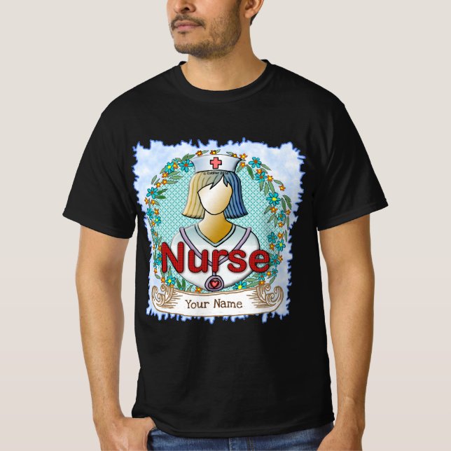 Coole Blumenschwester T-Shirt (Vorderseite)