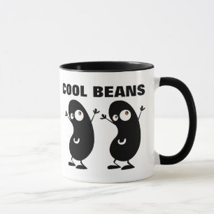 Coole Bohnen-lustige Kaffee-Tasse Tasse