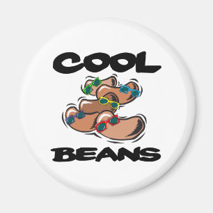 Coole Bohnen Magnet