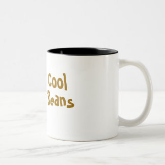 Coole Bohnen Zweifarbige Tasse