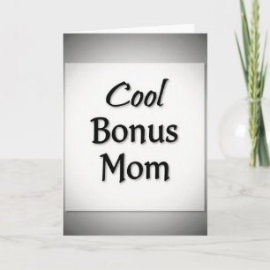 Coole Bonus-Mama-Karte Karte