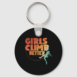 Coole Boulderkunst Für Frauen Mädchen Indoor-Felse Schlüsselanhänger