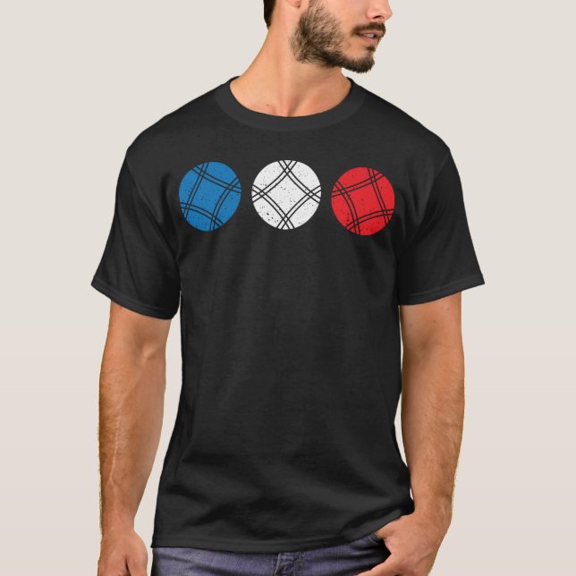 Coole Boulenkonstruktion - Bocce Bocque Player T-Shirt (Vorderseite)