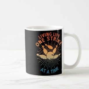 Coole Bowling Art for Men Women Kids Strike Team G Kaffeetasse