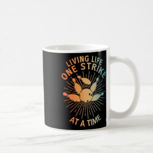 Coole Bowling Art for Men Women Kids Strike Team G Kaffeetasse