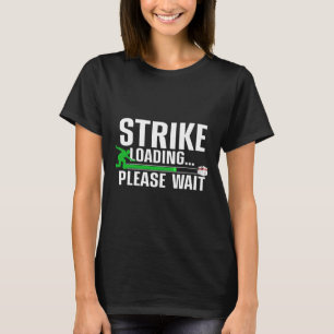 Coole Bowling Kunst für Männer Frauen Kinder Bowle T-Shirt