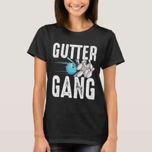 Coole Bowling-Neuheit für Männer Frauen Bowling-Te T-Shirt
