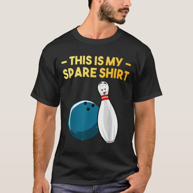 Coole Bowling-Neuheit für Männer Frauen Bowling-Te T-Shirt (Vorderseite)