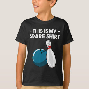 Coole Bowling-Neuheit für Männer Frauen Bowling-Te T-Shirt