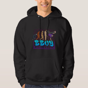 Coole Boy Breakdance HipHop Dancer Evolution Hoodie