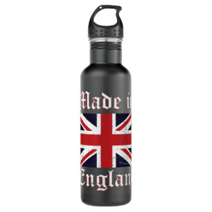 Coole britische Flagge Union Jack Made in Englan Edelstahlflasche