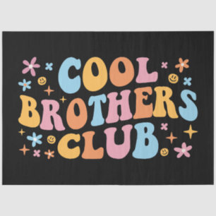 Coole Brüder Club III Seidenpapier