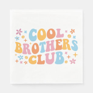 Coole Brüder Club III Serviette