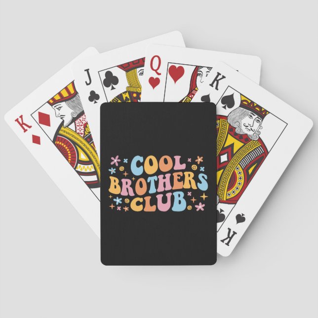 Coole Brüder Club III Spielkarten (Rückseite)