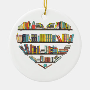 Coole Bücher lesen Männer Frauen buchen Lover Alph Keramik Ornament