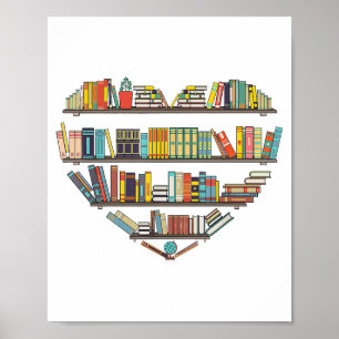 Coole Bücher lesen Männer Frauen buchen Lover Alph Poster